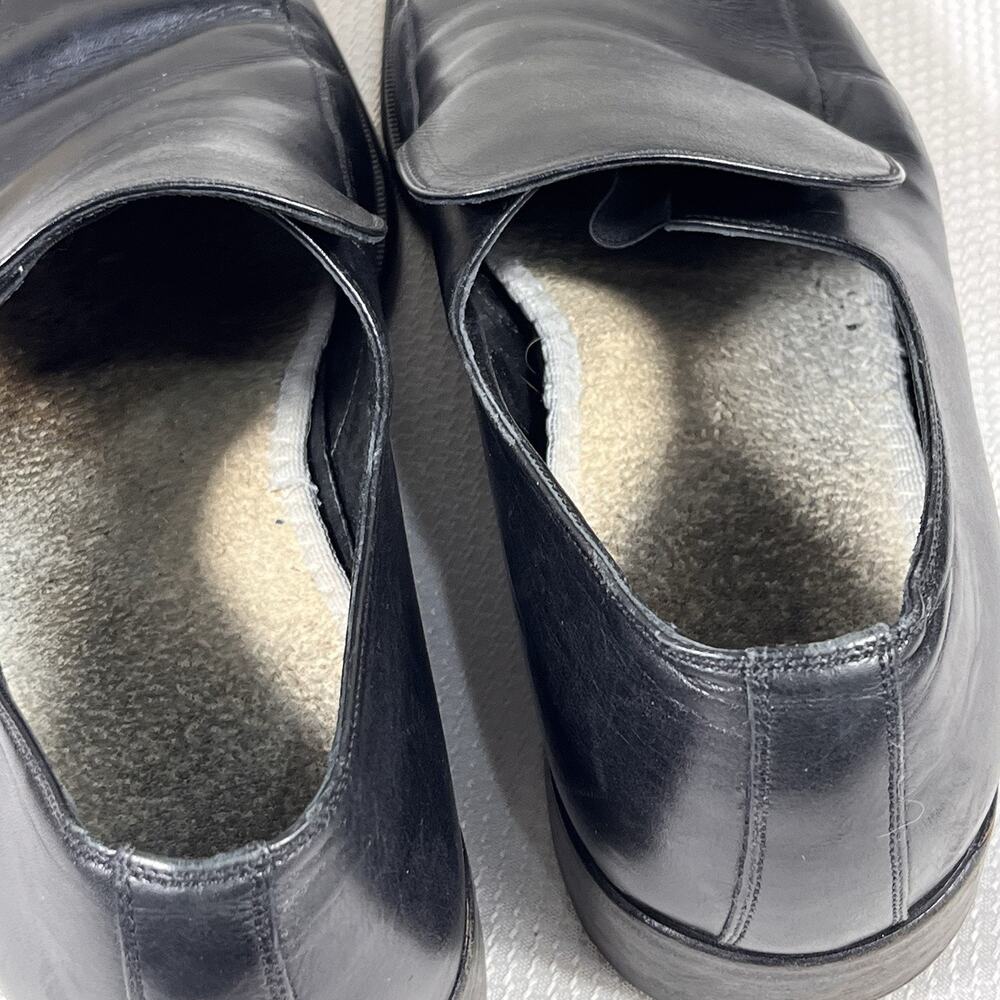 Dolce &‎ Gabbana Men’s Black Leather Slip On Loafers Size 9. - Picture 12 of 16